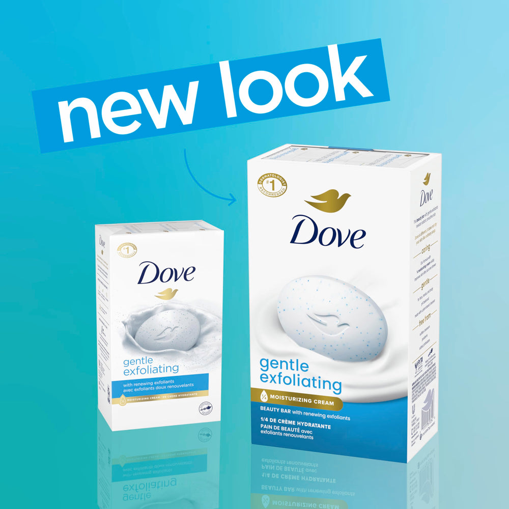 Rich lather of Dove bar in hand showing creamy moisturizing cleanse
