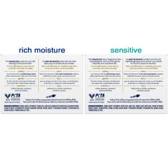 Dove sensitive bar close-up texture showing smooth, fragrance-free care