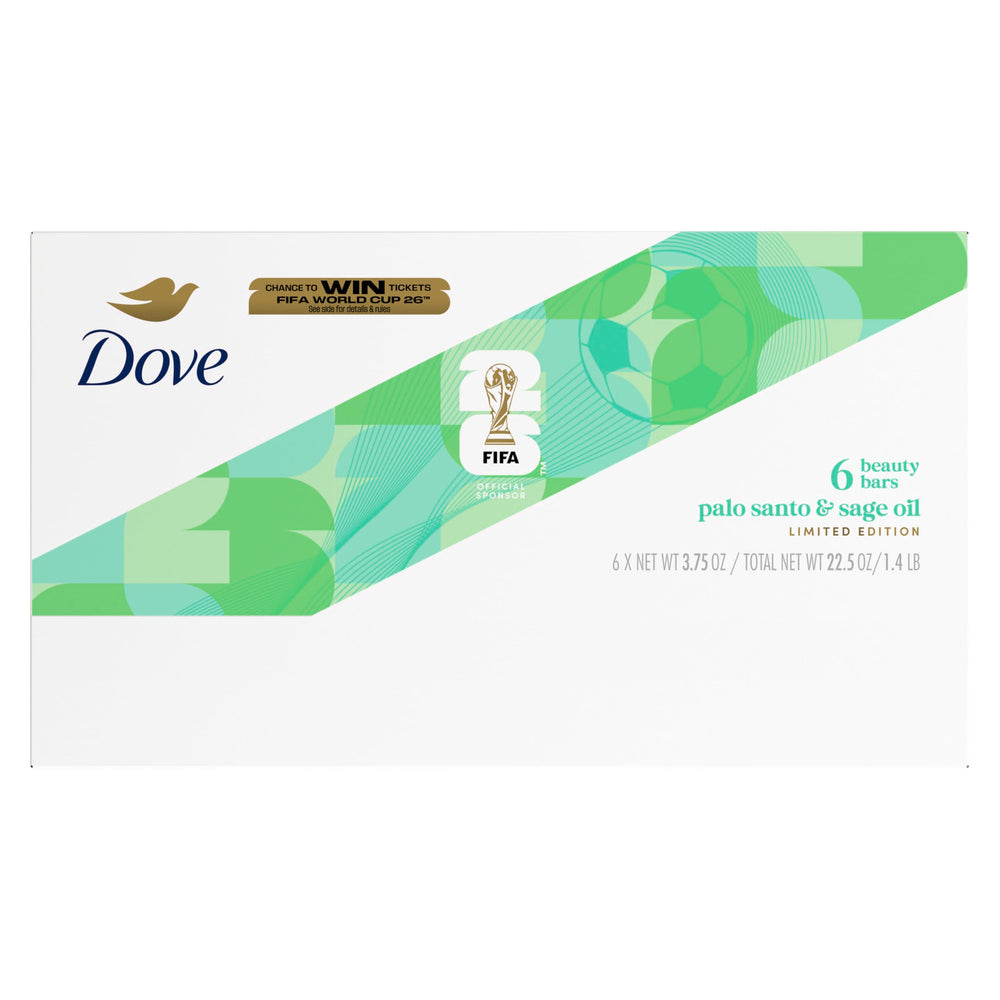 Close-up Dove single beauty bar highlighting moisturizing cream benefit