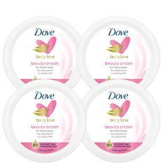 Dove jar front view showing compact design and easy portability