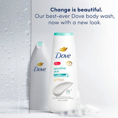 Dove pump close-up highlighting easy-dispense and hygienic use