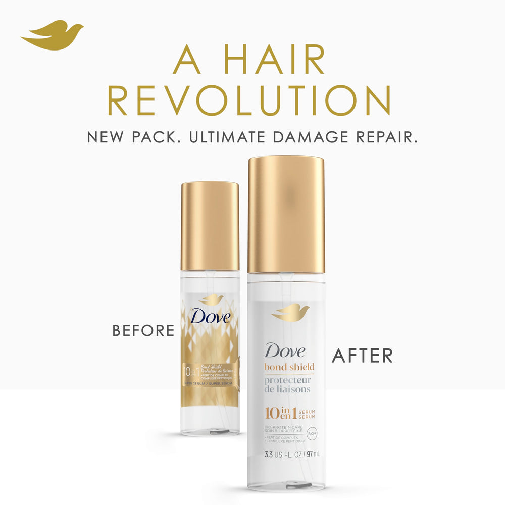 Dove serum texture droplet illustrating smoothing and lightweight feel