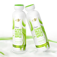 Dove pump in shower showing easy dispensing and convenient use