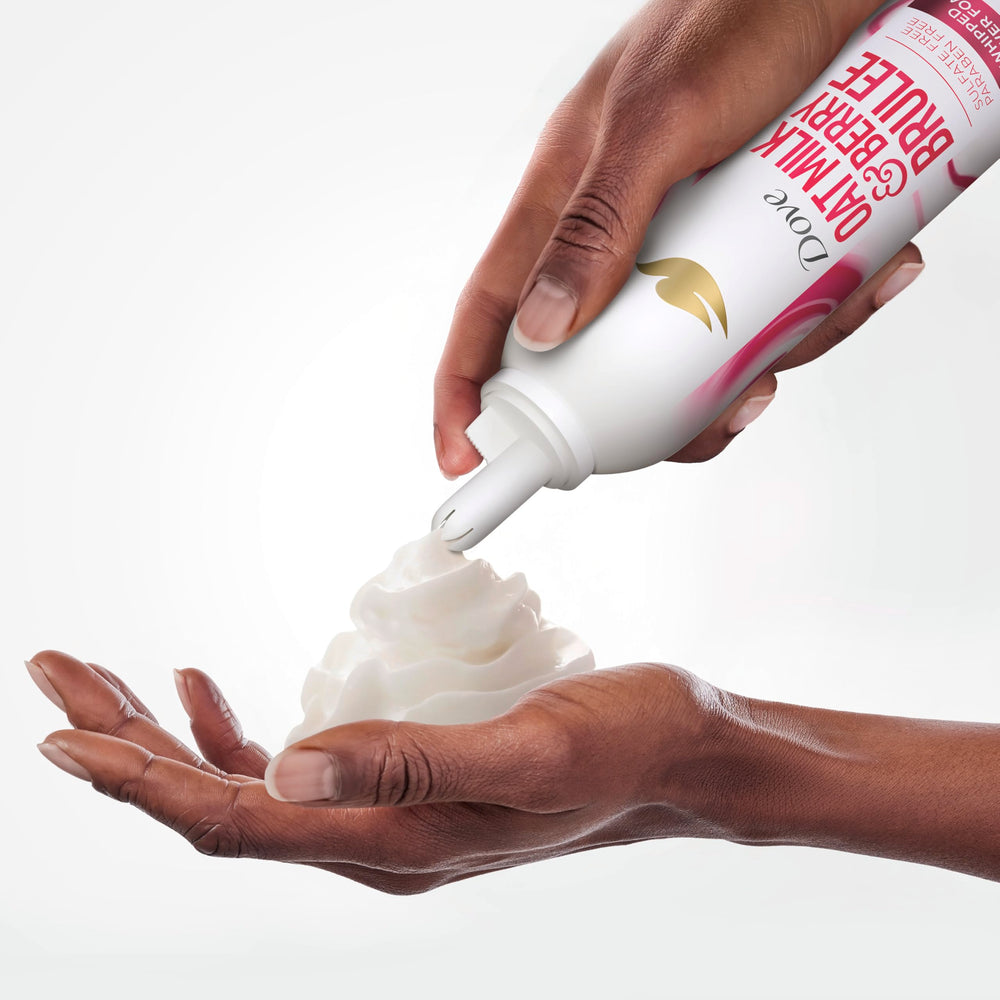 Dove can label detail showing scent and ingredients for informed choice benefit