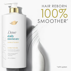 Dove creamy conditioner texture close-up illustrating rich moisture