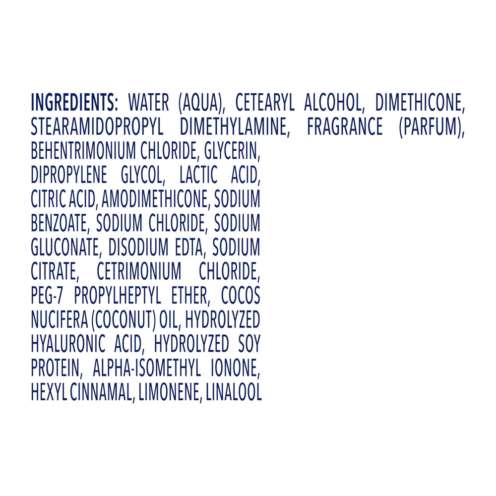 Dove conditioner beside hyaluronic mask showing system pairing benefits