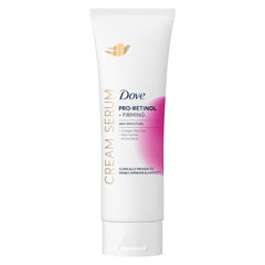 Dove cream serum front packaging shows product and benefits