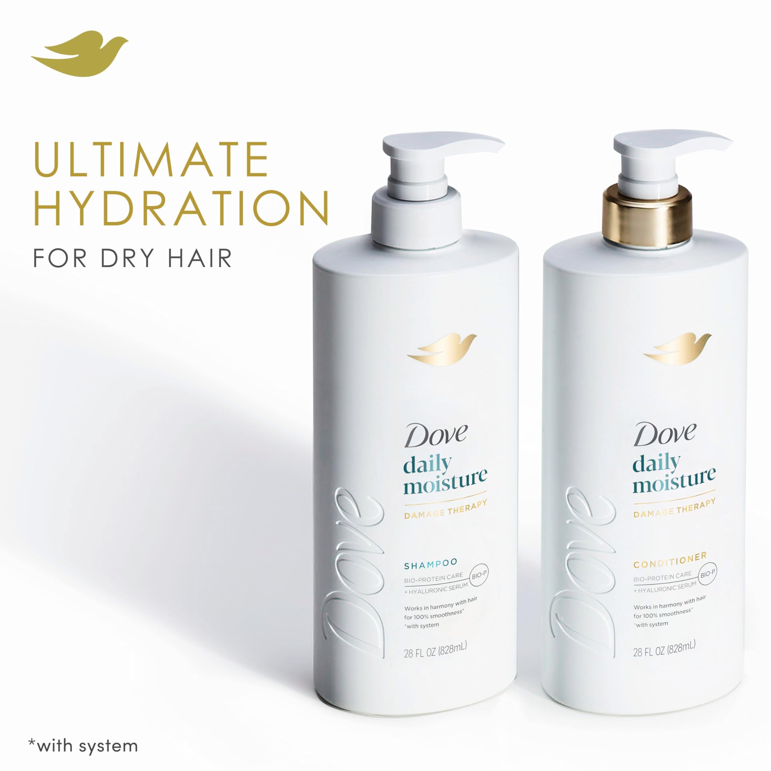 Creamy Dove shampoo lather texture showing hydration-rich foam