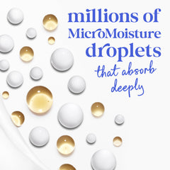 Dove deep moisture ingredients plant-based visual indicating natural moisturizers benefit