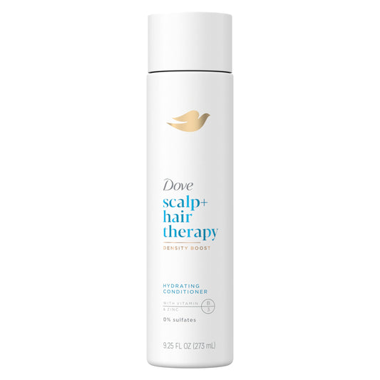 Dove bottle front packaging showing product name and benefits