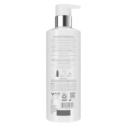 Dove bottle pump close-up highlighting easy dispensing and control
