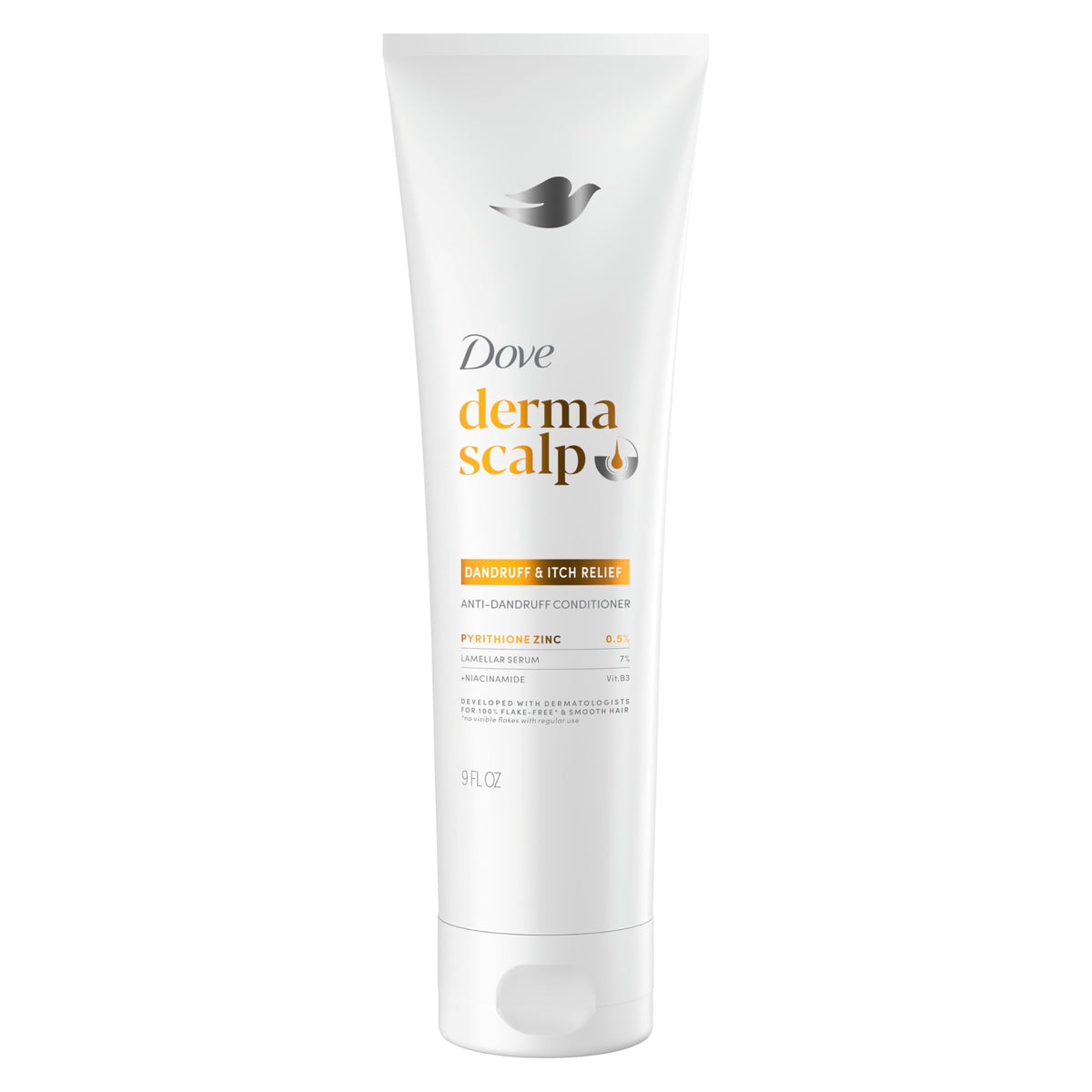 Dove Derma Scalp front packaging showing product and benefit