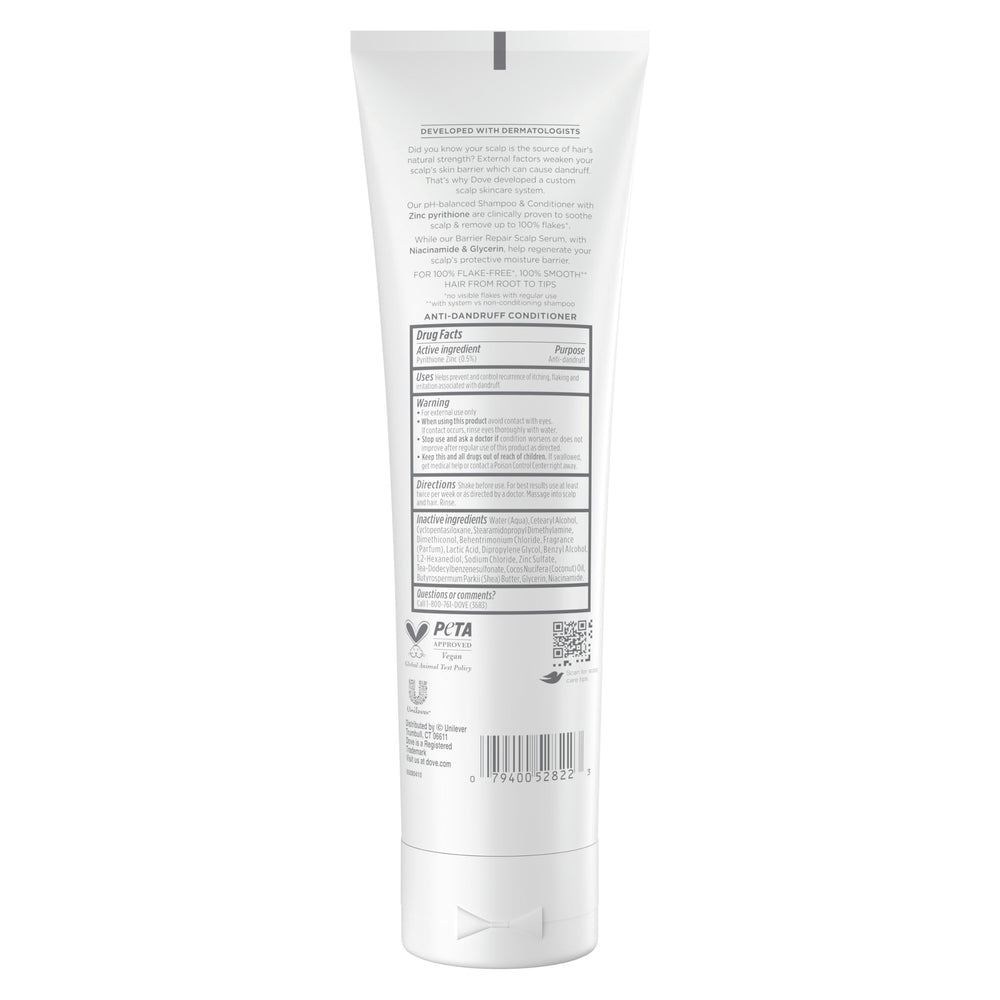Dove Derma Scalp pump detail for easy dispensing and control