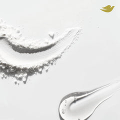 Dove product label highlighting cassava starch and serum