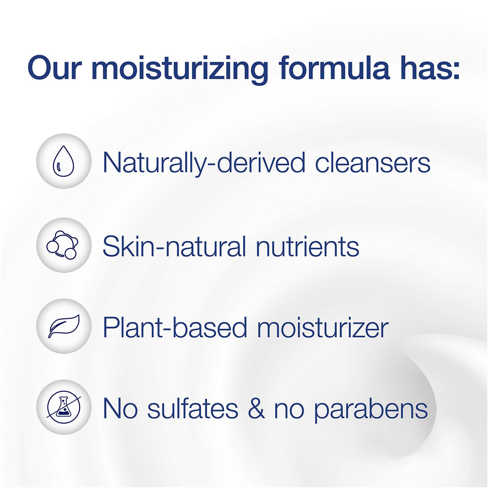 Dove four-pack flatlay conveying long-lasting supply benefit