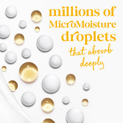 Dove with mango and almond butter props highlighting natural-scented ingredients