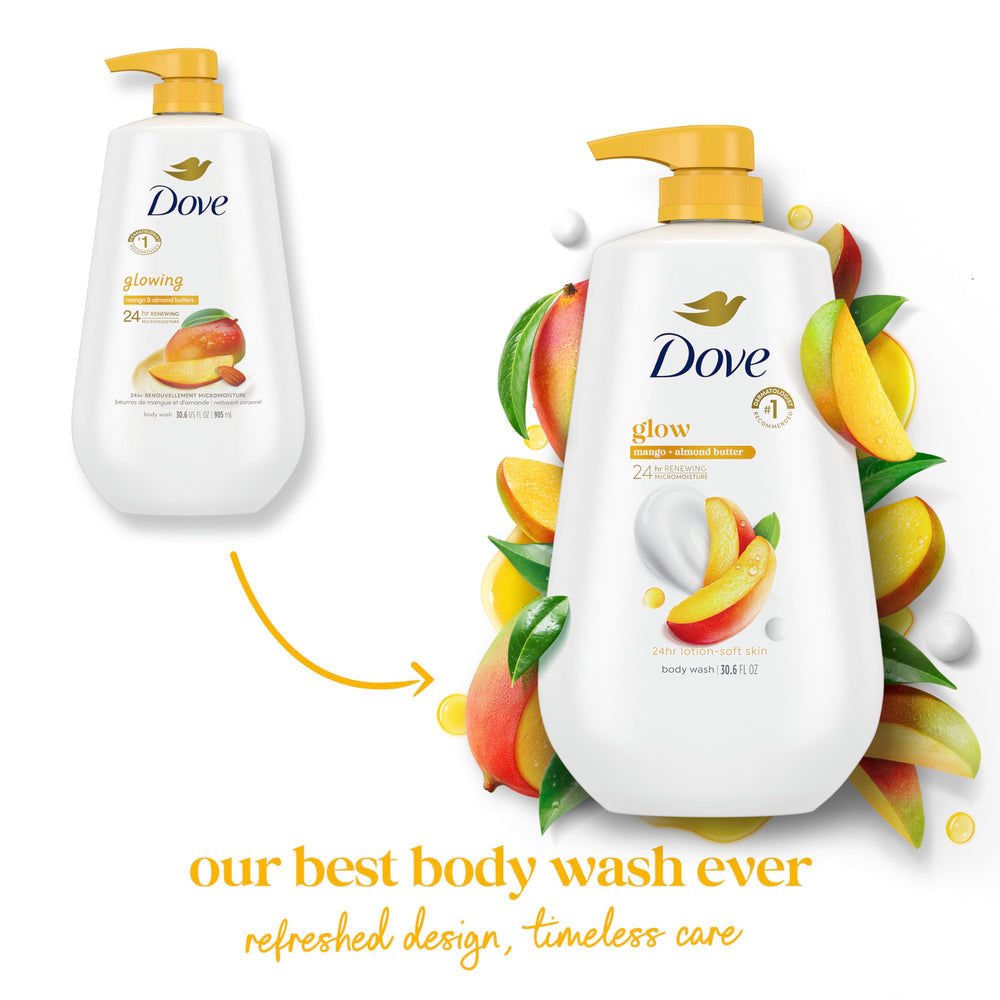 Dove creamy foam close-up illustrating rich lather that moisturizes skin
