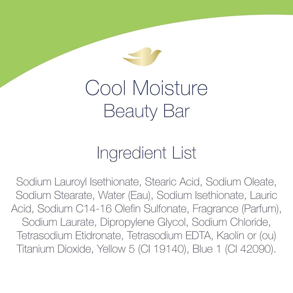 Dove Go Fresh close-up of bar texture highlighting creamy surface and moisturizing finish