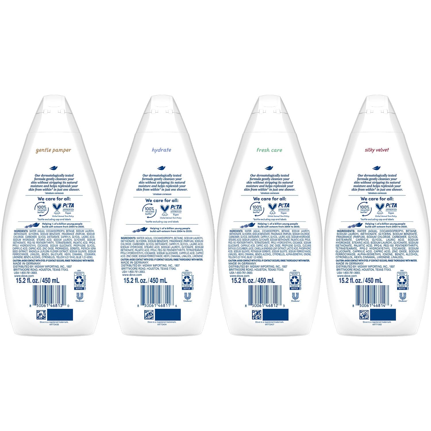Dove Hydrate close texture shot showing creamy lather for lasting moisture