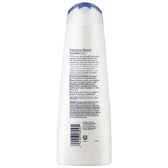 Dove Intense Damage Therapy lather on hand demonstrating smooth cleansing