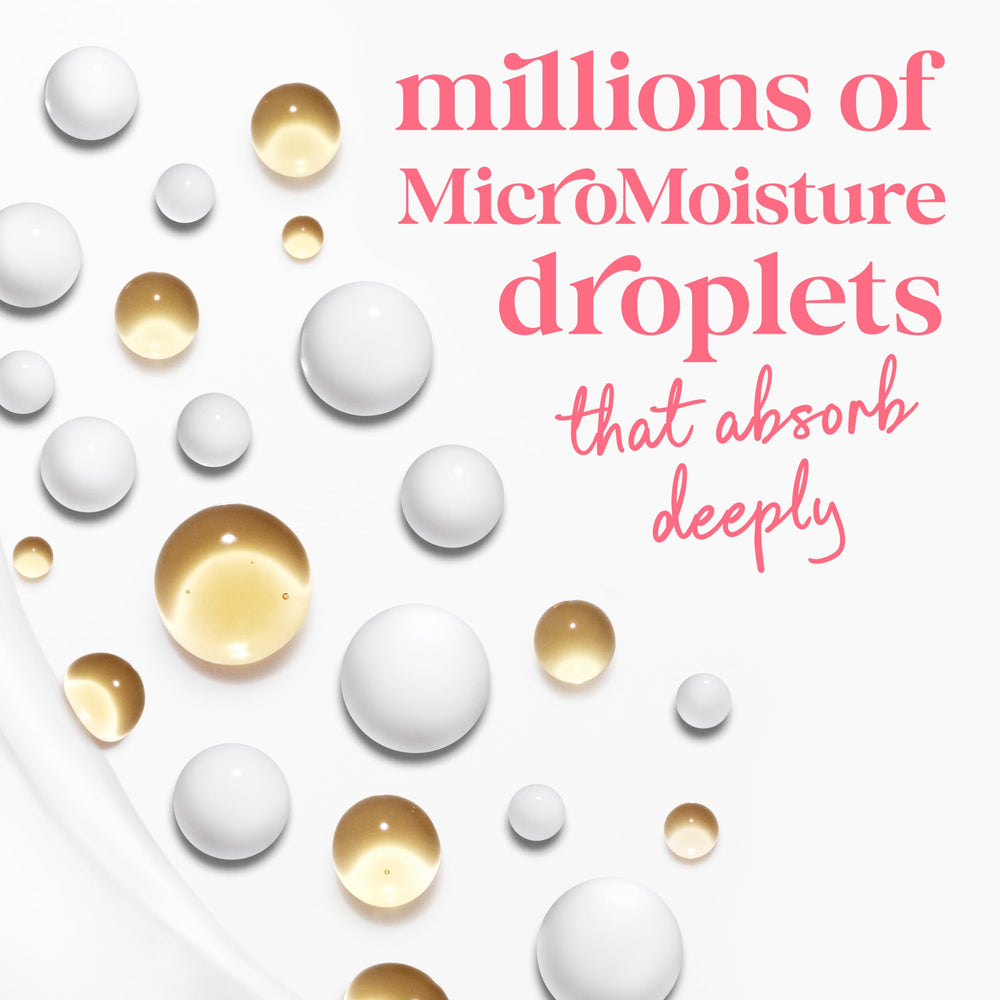 Dove product label highlighting ingredients and sulfate-free benefit for skin