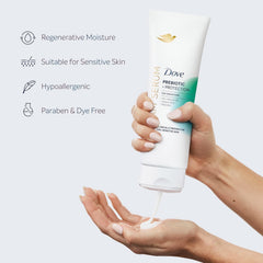 Dove cream serum staged on bathroom counter for daily skincare routine
