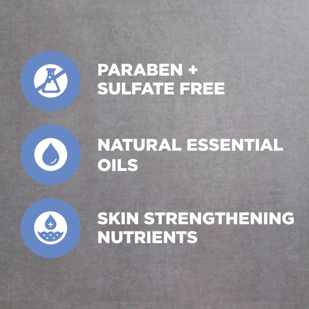DOVE MEN + CARE bottle in shower setting suggesting refreshing post-workout clean