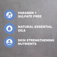 DOVE MEN + CARE bottle in shower setting suggesting refreshing post-workout clean
