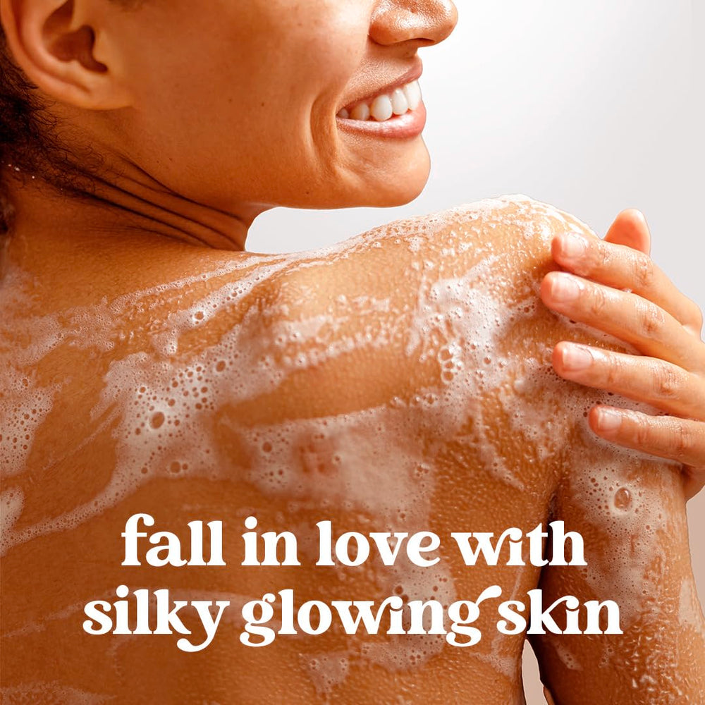 Dove Men+Care creamy lather close-up demonstrating rich foam and benefit of deep nourishment