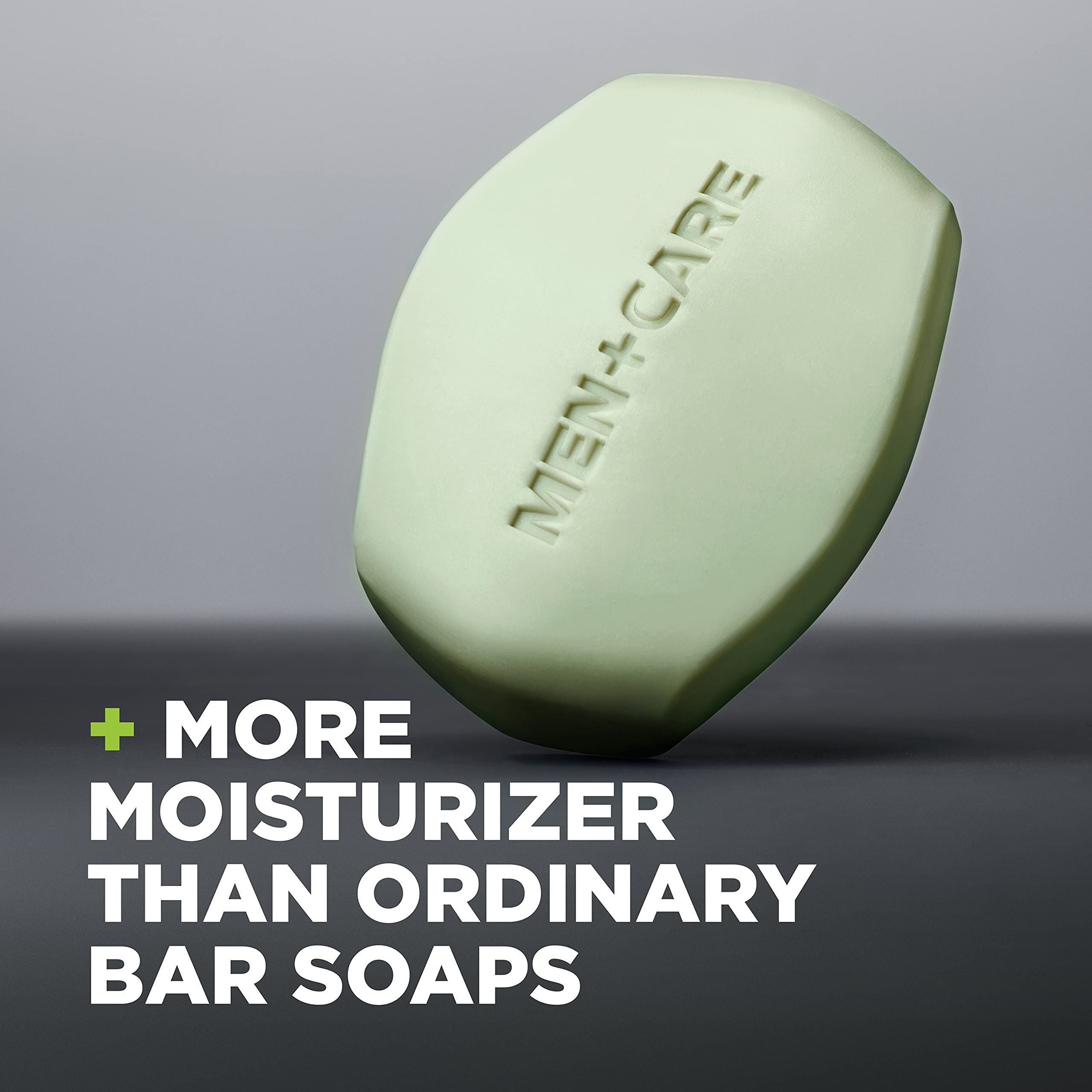 Dove Men+Care bar in hand to show size and travel-friendly convenience