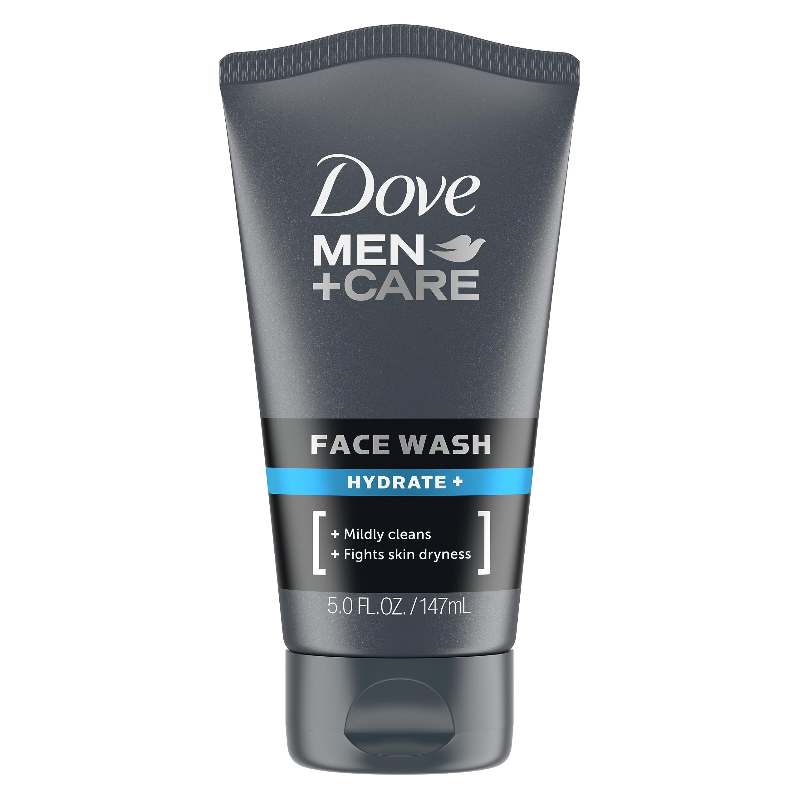 DOVE MEN + CARE front packaging showing product and benefit