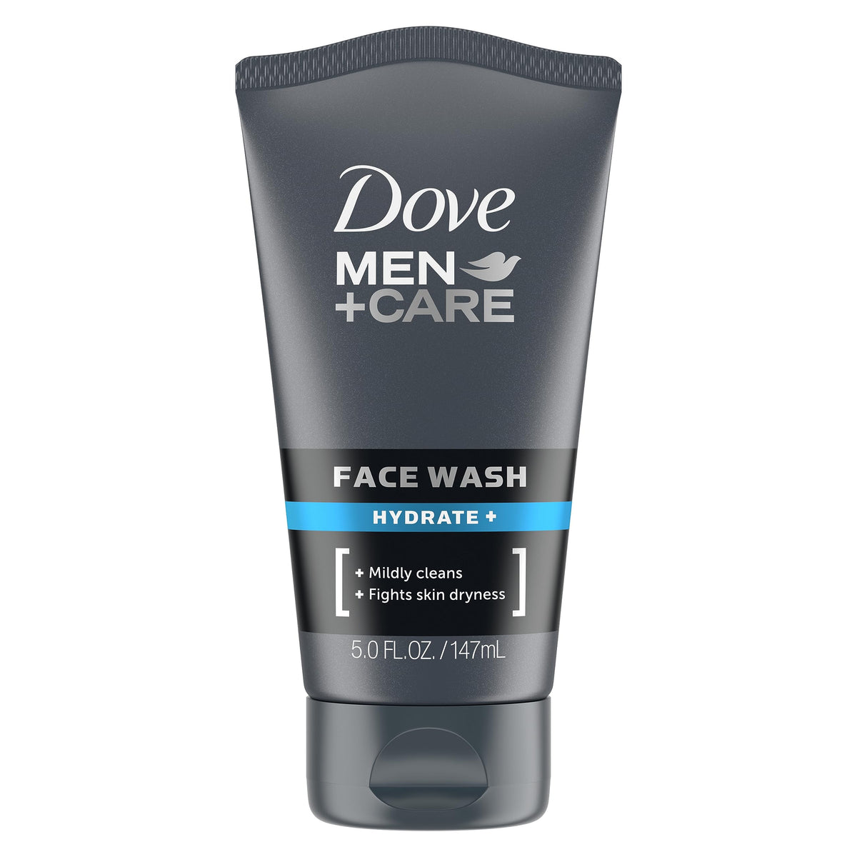 DOVE MEN + CARE front packaging showing product and benefit