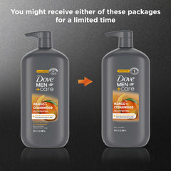 Dove Men+Care rich lather texture demonstrating moisturizing action