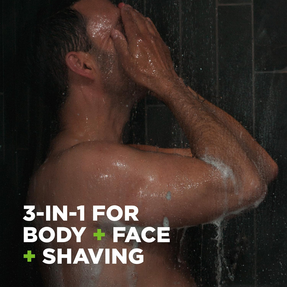 Dove Men+Care bar in a shower setting suggesting refreshing daily use
