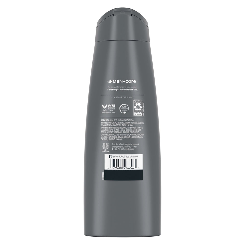 DOVE MEN+CARE pouring and lather closeup for quick effective cleansing
