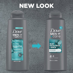 Dove Men + Care foam texture on palm demonstrating gentle lather and easy spread