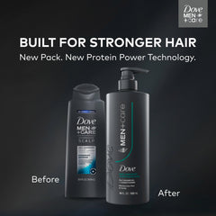 Dove Men+Care creamy lather close-up illustrating gentle cleansing