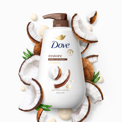 Dove MicroMoisture droplets visual highlighting targeted hydration