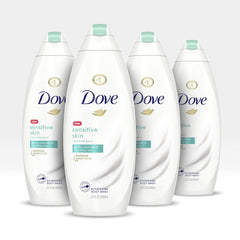 Dove front packaging showing product and gentle care benefit