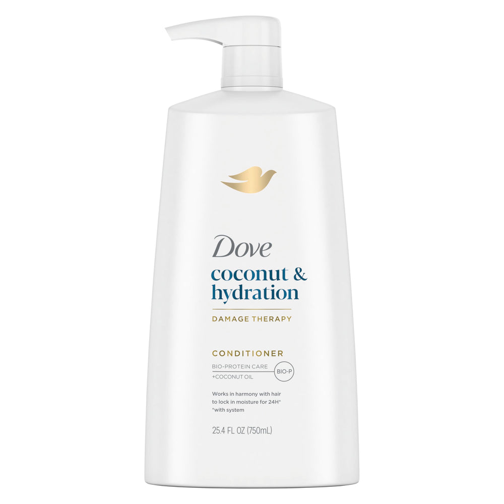 Dove bottle front packaging showing label and scent benefits