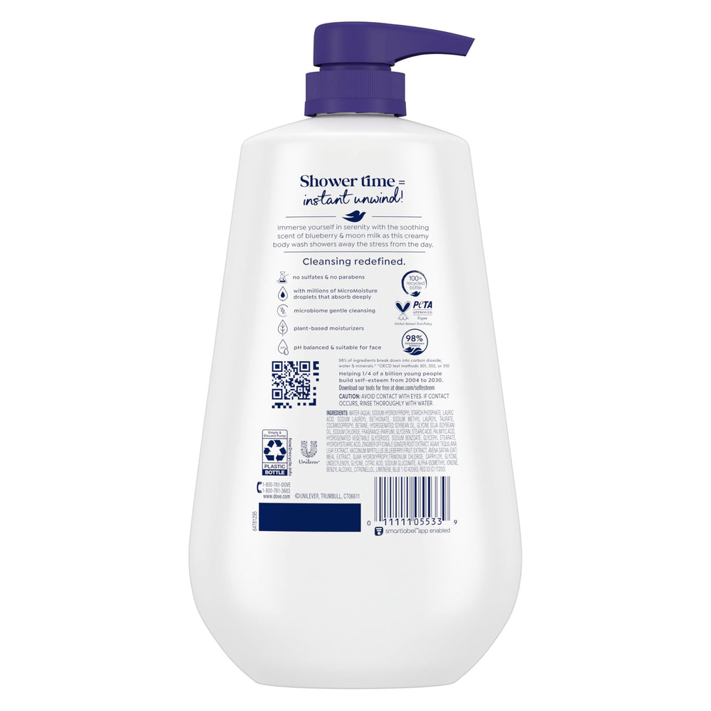 Dove cap and dispense detail for easy use and controlled application