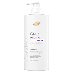 Dove front bottle showing label and 28 fl oz size for long-lasting volume
