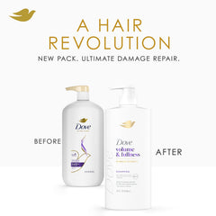 Dove shampoo texture close-up highlighting lightweight lather and gentle cleanse