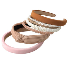 DOXISHRUKY headband styled with festival outfit for trendy, hands-free hair control