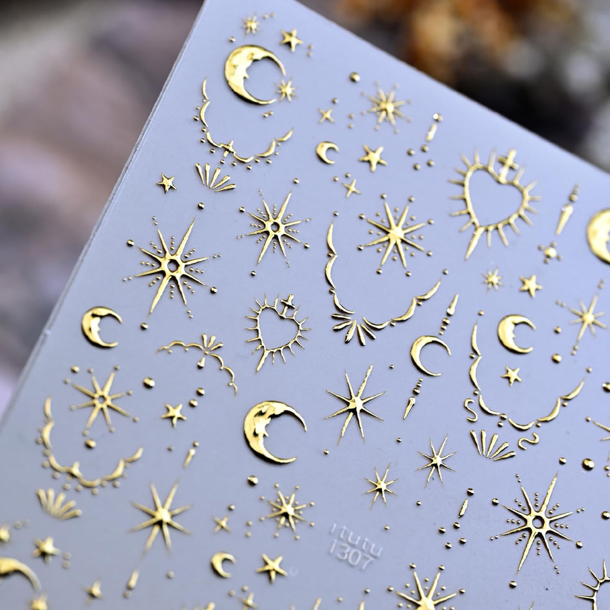 Dozsyt front packaging showing gold star sheet and clear layout benefit: easy selection