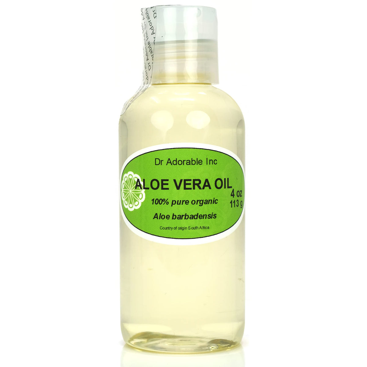 Dr Adorable front bottle view showing clean packaging and size benefits