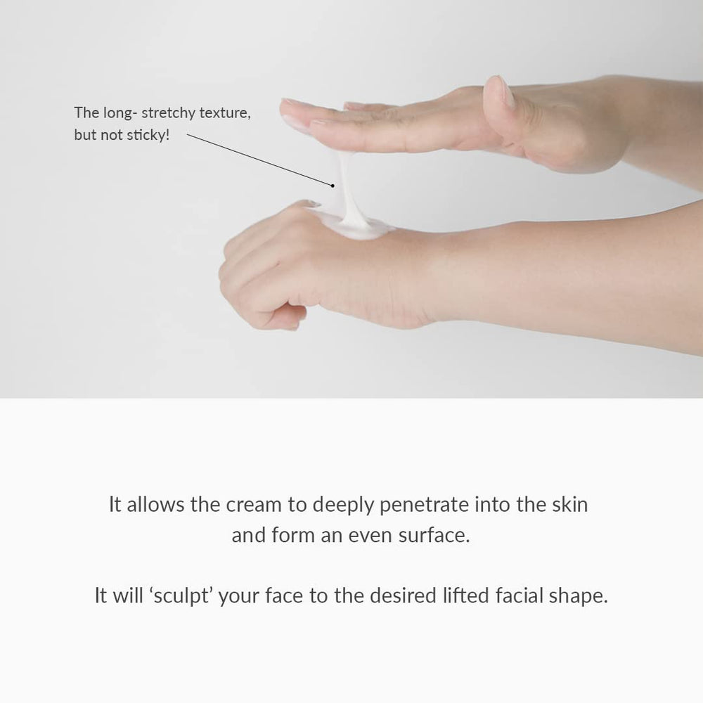 Dr.Althea cream being applied to hand demonstrating smooth absorption benefit