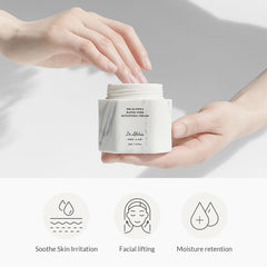 Dr.Althea packaging label close-up showing clean, vegan-certified formulation benefit
