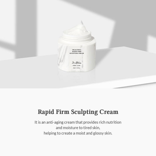 Dr.Althea cream texture close-up displaying stretchy, dewy consistency benefit