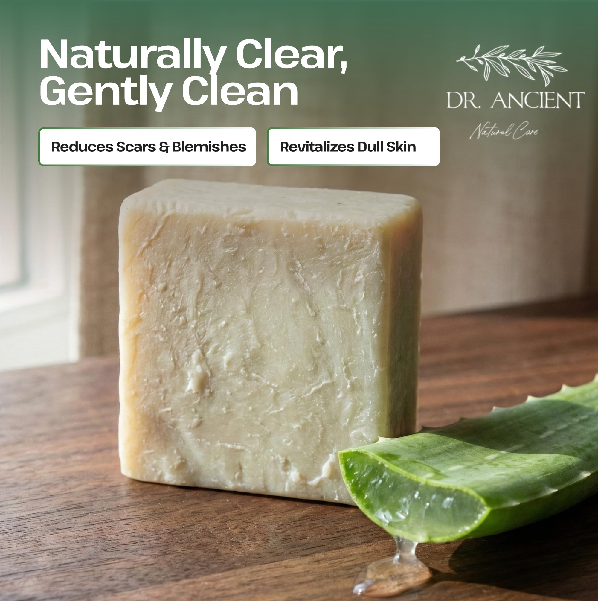 Dr.Ancient soap gift wrapping ready to present as a thoughtful natural gift